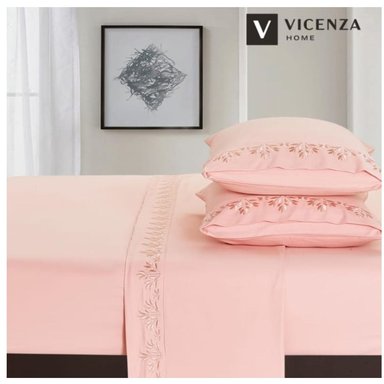 JUEGO DE SÁBANAS VICENZA 2 PLAZAS