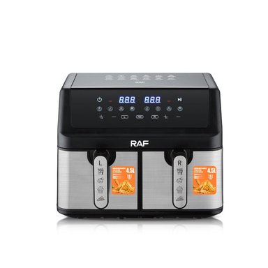 FREIDORA DE AIRE ELÉCTRICA DE DOBLE CESTA PROFESIONAL DE LUJO