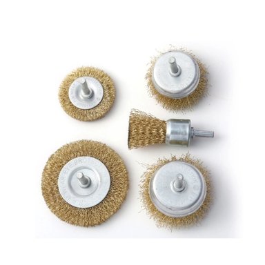 PACK DE 10 SETS DE CEPILLOS PARA TALADRO 5 PIEZAS - 2