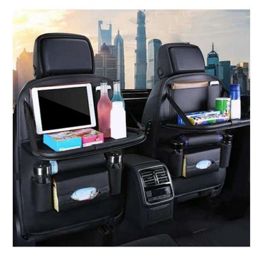 ORGANIZADOR DE ASIENTO TRASERO DE PIEL SINTÉTICA