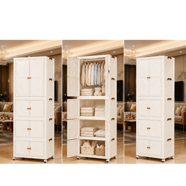 ROPERO PLEGABLE DE 4 NIVELES - 1