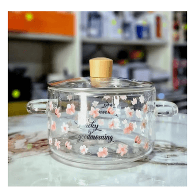 OLLA BOROSILICATO CON DISEÑO - 1