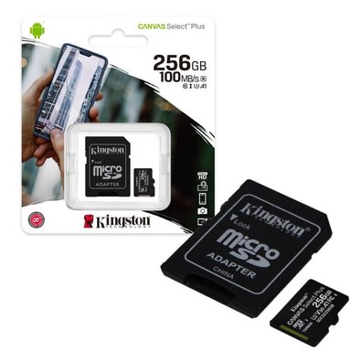 MEMORIA 256GB MICRO SD KINGSTON - 1