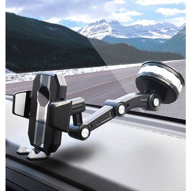 SOPORTE DE CELULAR VENTOSA PARA PARABRISAS O TABLERO AUTO - 6