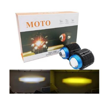 ACCESORIOS MOTO LUCES EXPLORADORAS DUAL PARA MOTO NEBLINEROS