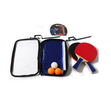 RAQUETA PING PONG MADERA MALLA ESTUCHE - 4