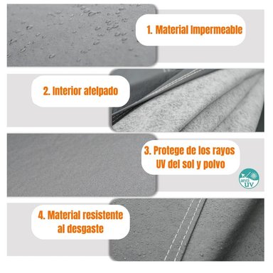 COBERTOR FUNDA IMPERMEABLE/UV PARA HATCHBACK HYUNDAI I20 - 2