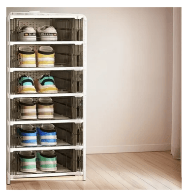 ZAPATERA PLEGABLE DE 6 NIVELES ORGANIZADOR DE ALMACENAMIENTO