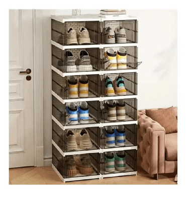 ZAPATERA PLEGABLE DE 6 NIVELES ORGANIZADOR DE ALMACENAMIENTO - 3