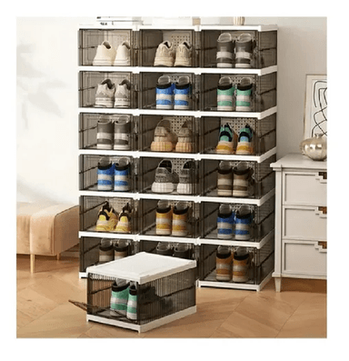 ZAPATERA PLEGABLE DE 6 NIVELES ORGANIZADOR DE ALMACENAMIENTO - 4