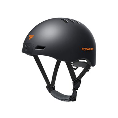 CASCO CICLISMO V6 NEGRO CICLISTA CON CÁMARA GRABADORA LUCES LED FOXWEAR BICICLETA