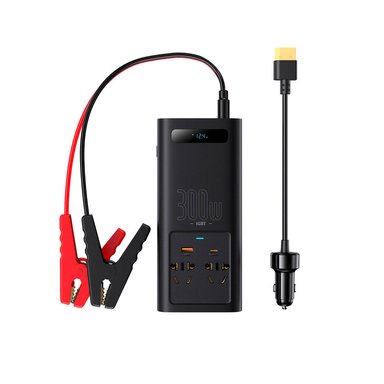INVERSOR DE BATERÍA BASEUS CGNB010101 CARRO CONVERTIDOR DE CORRIENTE 300W