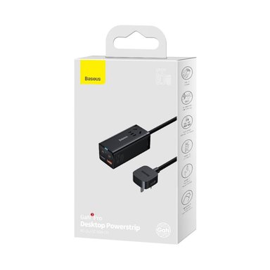 CARGADOR BASEUS PSZM00001 CONECTOR MULTI PUERTOS CARGA RAPIDA 65W - 6
