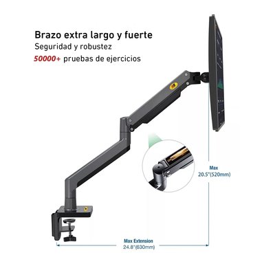 RACK SOPORTE G45-NB 22" A 40" G45 NORTH BAYOU 22 A 40 IN USB PARA MONITOR - 4
