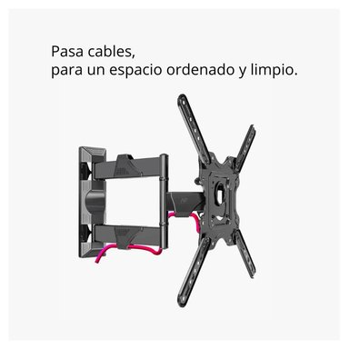 RACK GIRATORIO P4 32 A 55 PULGADAS NORTH BAYOU PARA MONITOR O TV - 3