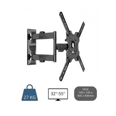 RACK GIRATORIO P4 32 A 55 PULGADAS NORTH BAYOU PARA MONITOR O TV - 4