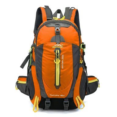MOCHILA OEM NARANJA BP23 OUTDOOR DEPORTIVA LAPTOP 40L MULTIFUNCIONAL - 1