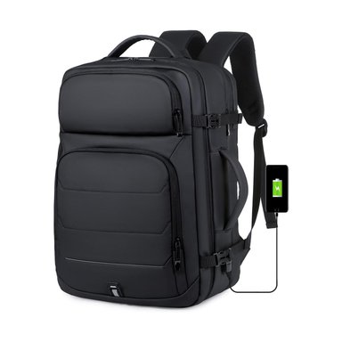 MOCHILA DE VIAJE BP51 IMPERMEABLE PORTALAPTOP USB AMPLIA CAPACIDAD