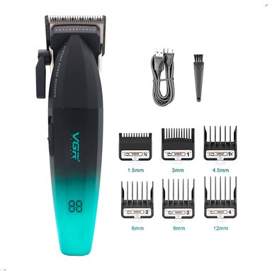 MAQUINA CORTE CABELLO VGR 003 PANTALLA DIGITAL INALÁMBRICA