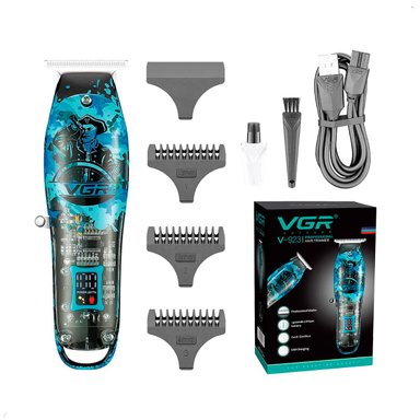MAQUINA CORTE CABELLO VGR V 923 PANTALLA DIGITAL INALAMBRICO - 2