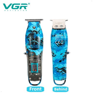 MAQUINA CORTE CABELLO VGR V 923 PANTALLA DIGITAL INALAMBRICO - 5