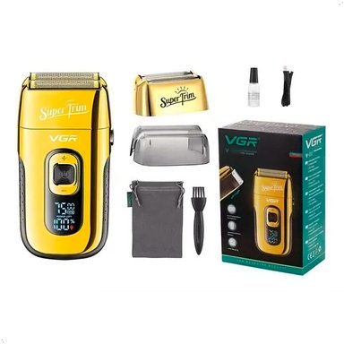 MAQUINA AFEITADORA SHAVER VGR V-332 DORADO