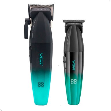 MAQUINA CORTE COMBO PROFESIONAL CLIPPER TRIMMER VGR RECARGABLE