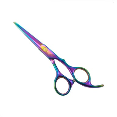 SET TIJERA PELUQUERIA CORTE PULIR TORNASOL PEINE - 2