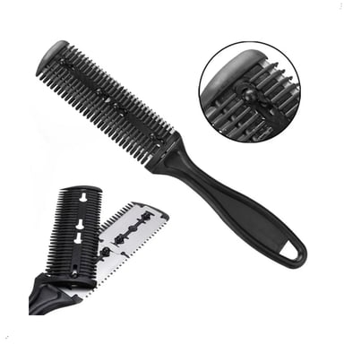 SET TIJERA PELUQUERIA CORTE PULIR TORNASOL PEINE - 5