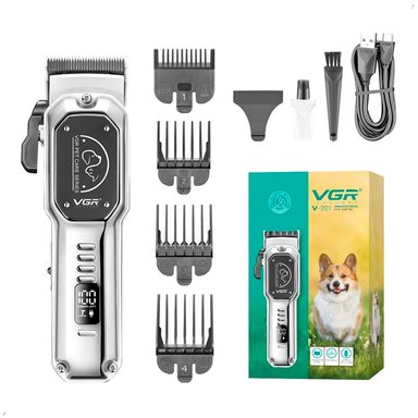 MÁQUINA CORTE PELO MASCOTA INALAMBRICO VGR V-201