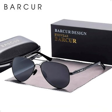 LENTES SOL PROTECCIÓN UV 400 AVIADOR BARCUR 8721 POLARIZADO