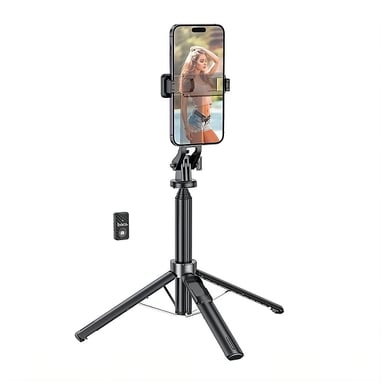 TRÍPODE HOCO PALO SELFIE K21 LIVE CONTROL REMOTO 2 IN 1 137M - 1