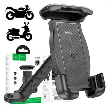 SOPORTE HOCO MOTO BICICLETA SCOOTER CA119 NEGRO