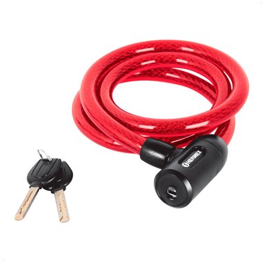CANDADO HERMEX CADENA BICICLETA MOTO CON LLAVE 15 MM - 1