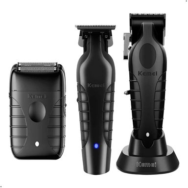 COMBO PROFECIONAL KEMEI CLIPPER 2296 TRIMMER 2299 SHAVER T95