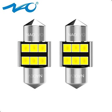 LUZ LED NAOEVO FESTOON CANBUS C5W 28 MM X 2 UNIDS C5W