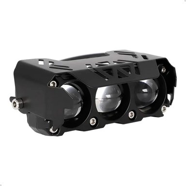 LUCES EXPLORADORAS AMBAR Y BLANCA MOTO CAMIONETA X 2 UNIDS - 2