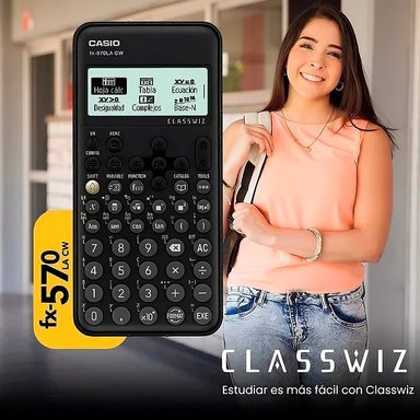 CALCULADORA CIENTIFICA CASIO CLASSWIZ FX-570LA CW - 3