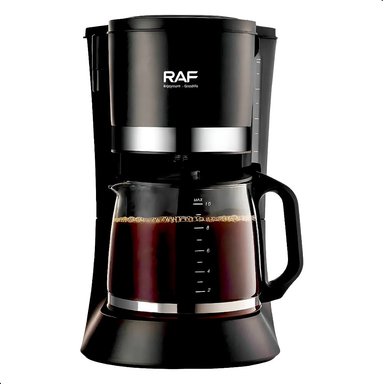 CAFETERA ELÉCTRICA RAF R.132 680W 1.2 LITROS ANTI GOTEO