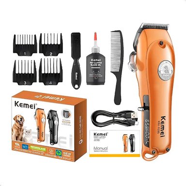 CORTADORA PELO DE MASCOTAS KEMEI KM-1596 PROFESIONAL 6800RPM
