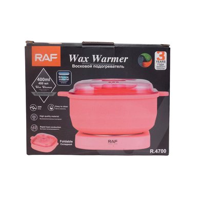 RAF R.4700 OLLA CALENTADOR DE CERA DEPILATORIA 30W 400ML