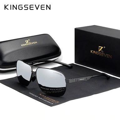 LENTES DE SOL KINGSEVEN ESTILO AVIADOR POLARIZADO UV400 AVIADOR