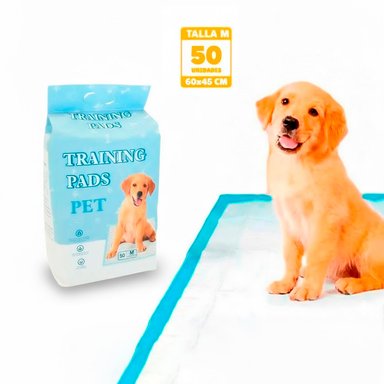 PAÑAL DE PISO PARA PERROS 6 CAPAS GEL DE SECADO RAPIDO TALLA  M