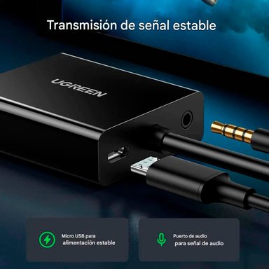 UGREEN CM513 CABLE ADAPTER VGA (MACHO) HDMI (HEMBRA) 0,15M 1080P FULL HD - 9