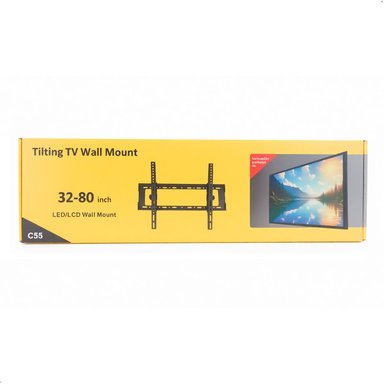 RACK TV SOPORTE FIJO E INCLINABLE PARA LED - LCD 32 A 80 PULGADAS - 8