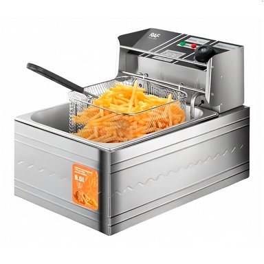 FREIDORA DE ACEITE RAF R.5220 5.5L 2500W ACERO INOXIDABLE - 4