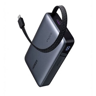 POWER BANK 55996 UGREEN 20000MAH 67W CARGA RÁPIDA LAPTOP CABLE USB - 1