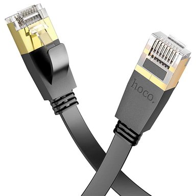 CABLE DE RED HOCO US07 CAT6 PLANO COBRE PURO RJ45 10MTS - 3