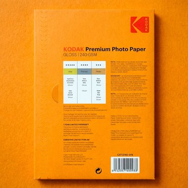 PAPEL FOTOGRÁFICO KODAK A4 240G GLOSS X20 HOJAS PREMIUM - 2