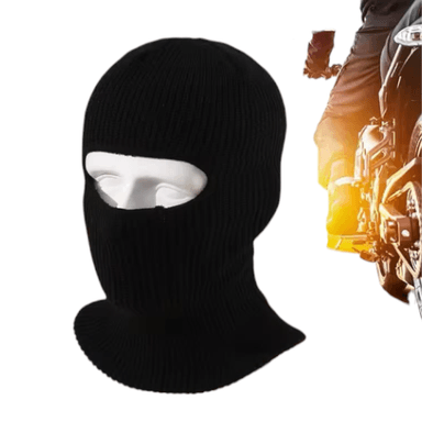 BALACLAVA MASCARA CORTAVIENTO PASAMONTAÑA NEGRO